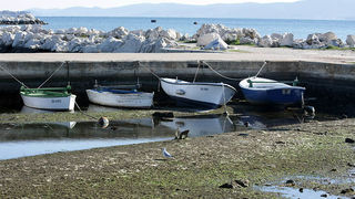 Oseka u Zadru more se povuklo nekih 50-ak cm