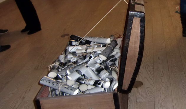 Muzej antickog stakla: Otvorenje izlozbe “Viaggio” Branke Ridicki, Foto: Mia Knezevic