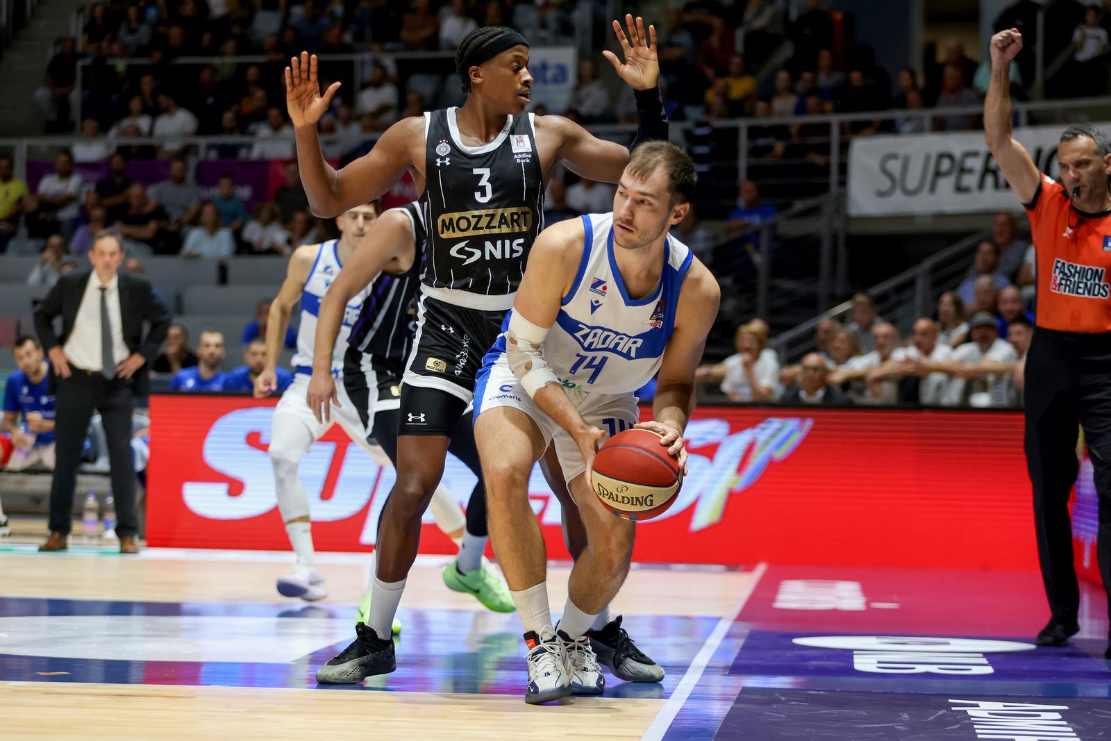 AdmiralBet ABA liga, 5. kolo: KK Zadar – KK Partizan