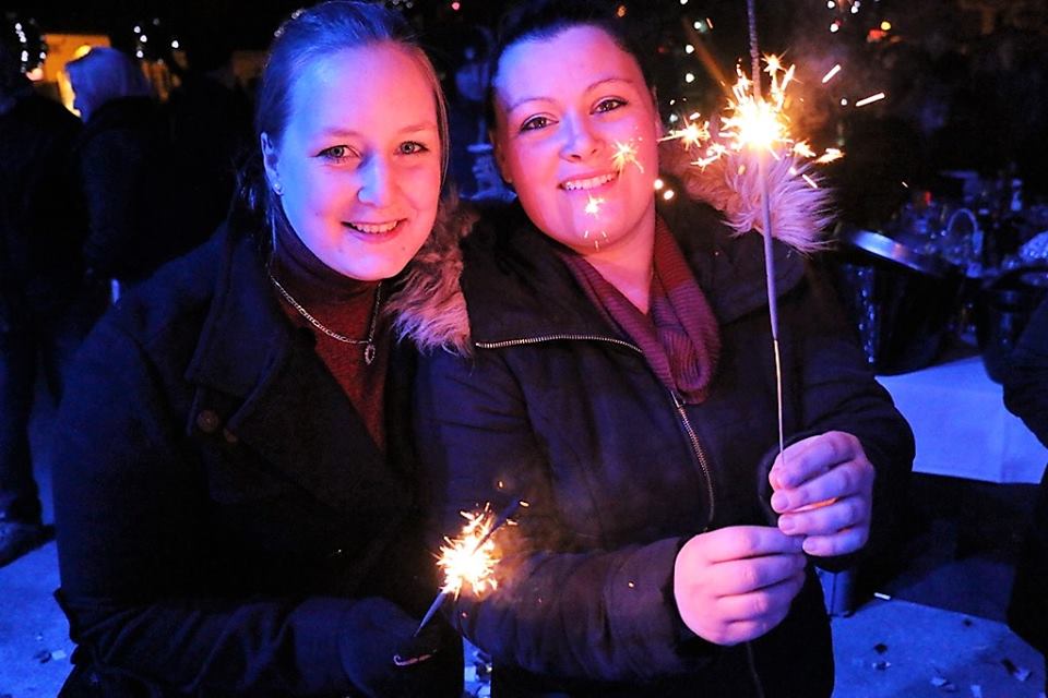 Spektakularni doček Nove 2017. godiner u Viru