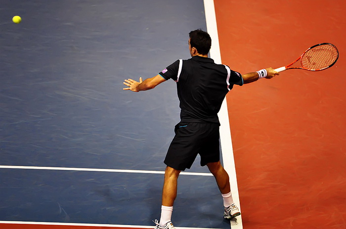 ATP Zagreb: Dodig – Ilhan 2-0, Foto: Andro Marčev ATP Zagreb: Dodig – Ilhan 2-0, Foto: Andro Marčev