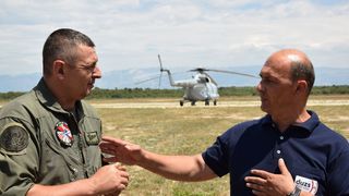 Pripreme za PP sezonu u zrakoplovnoj bazi zemunik