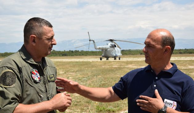Pripreme za PP sezonu u zrakoplovnoj bazi zemunik