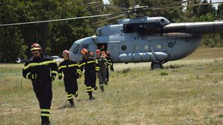 Pripreme za PP sezonu u zrakoplovnoj bazi zemunik