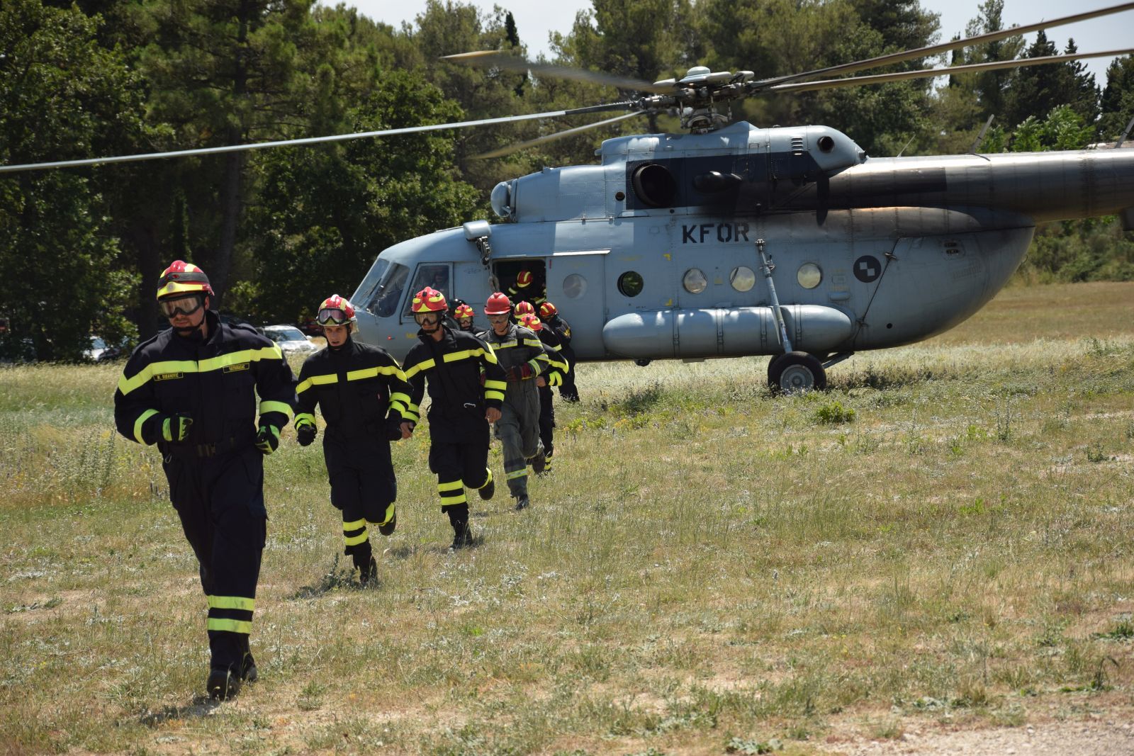 Pripreme za PP sezonu u zrakoplovnoj bazi zemunik