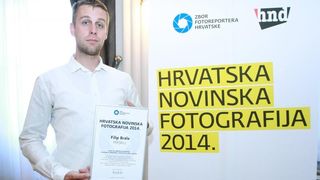 Velika dvorana HND-a, Proglasenje pobjednika 12. natjecaja Hrvatska novinska fotografija. Photo: Goran Jakus/PIXSELL Velika dvorana HND-a, Proglasenje pobjednika 12. natjecaja Hrvatska novinska fotografija. Photo: Goran Jakus/PIXSELL