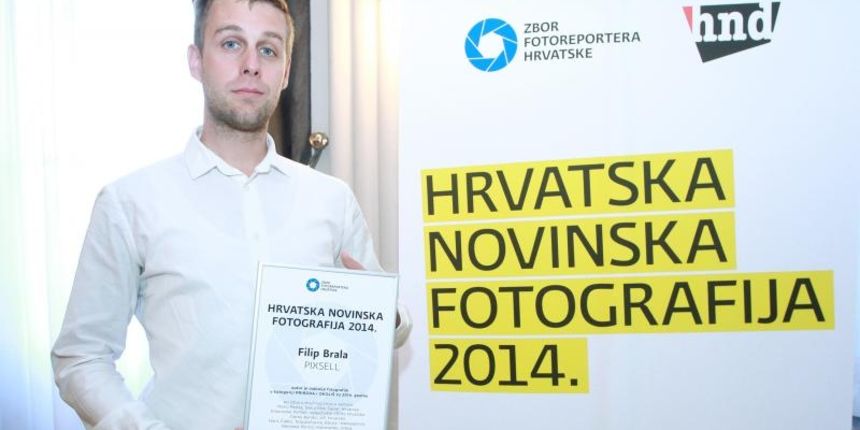 Velika dvorana HND-a, Proglasenje pobjednika 12. natjecaja Hrvatska novinska fotografija. Photo: Goran Jakus/PIXSELL Velika dvorana HND-a, Proglasenje pobjednika 12. natjecaja Hrvatska novinska fotografija. Photo: Goran Jakus/PIXSELL