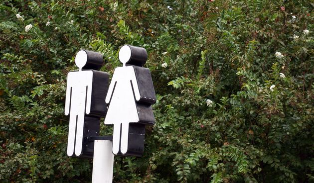 wc javni toalet znak