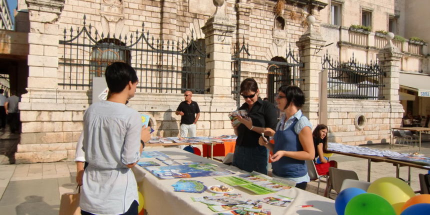 Tjedan cjeloživotnog učenja 2011., sajam obrazovanja na Narodnom trgu