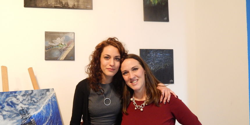 Slikarica Matea Bugarija u Bibinjama predstavila izložbu “Enigma” Slikarica Matea Bugarija u Bibinjama predstavila izložbu “Enigma”