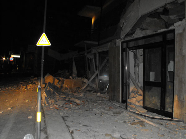 Potres u LAquili (Foto:Fabio Iuliano/ilcentro.gelocal.it)