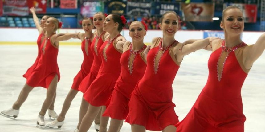 13.03.2015., Dom sportova, Zagreb – Svecano otvorenje ISU Svjetsko juniorsko prvenstvo u sinkroniziranom klizanju 2015. Photo: Dalibor Urukalovic/PIXSELL 13.03.2015., Dom sportova, Zagreb – Svecano otvorenje ISU Svjetsko juniorsko prvenstvo u sinkroniziranom klizanju 2015. Photo: Dalibor Urukalovic/PIXSELL