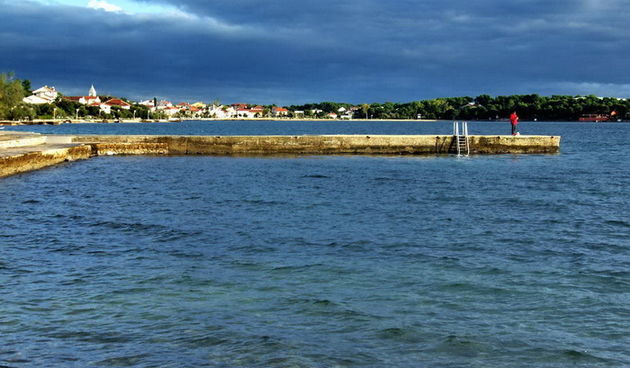 Plameni zalazak na Punta Skali, foto: L. Kvarantan