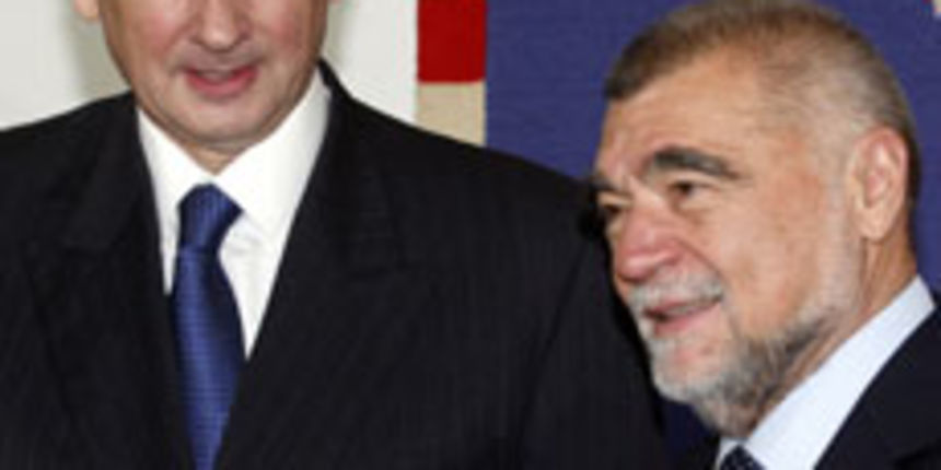 Mesić i Tuerk (Foto: Totalportal.hr) Mesić i Tuerk (Foto: Totalportal.hr)