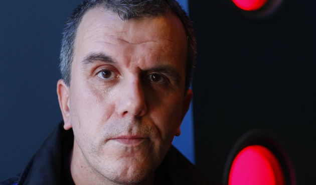 Split, 241011.Bookvica.U klubu Quasimodo gostovao je knjizevnik Robert Perisic sa svojom novom knjigom “Uvod u smijesni ples”.Foto: Duje Klaric / CROPIX