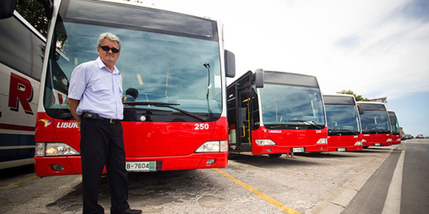 Pet novih autobusa za gradski prijevoz (foto:Saša Čuka)