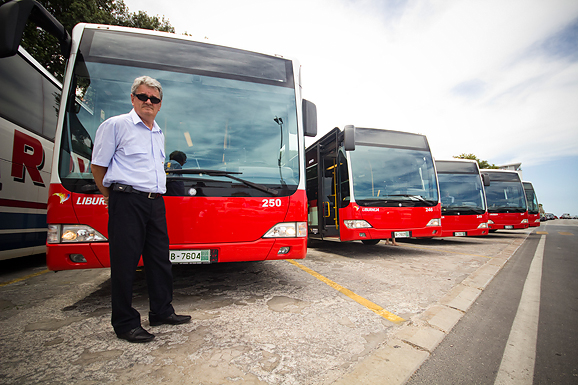 Pet novih autobusa za gradski prijevoz (foto:Saša Čuka)