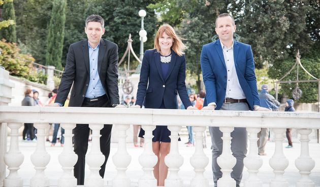 Erol Gaši i Sabina Glasovac (SDP) te Kristijan Kovačević (HNS)