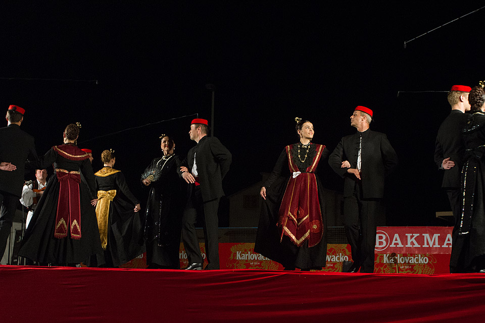 Bibinje: Nastup ansambla Lado, foto: Leo Banić