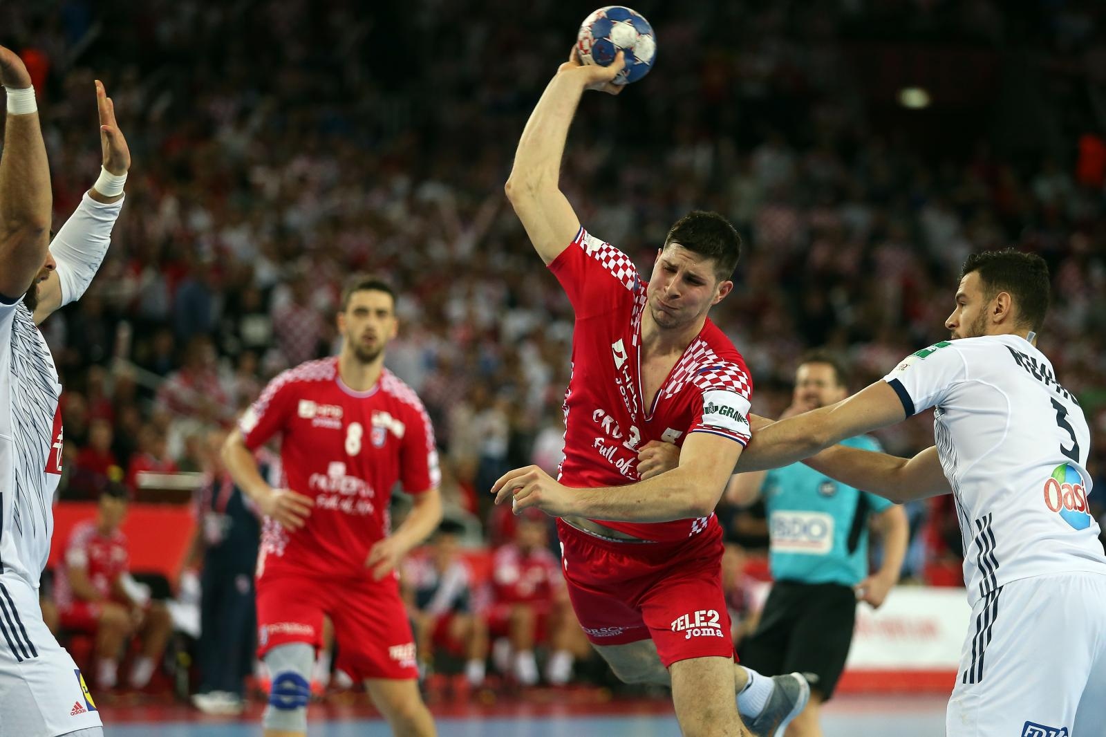 Arena, Zagreb – Europsko rukometno prvenstvo, skupina I, 3. kolo, Hrvatska – Fancuska Arena, Zagreb – Europsko rukometno prvenstvo, skupina I, 3. kolo, Hrvatska – Fancuska