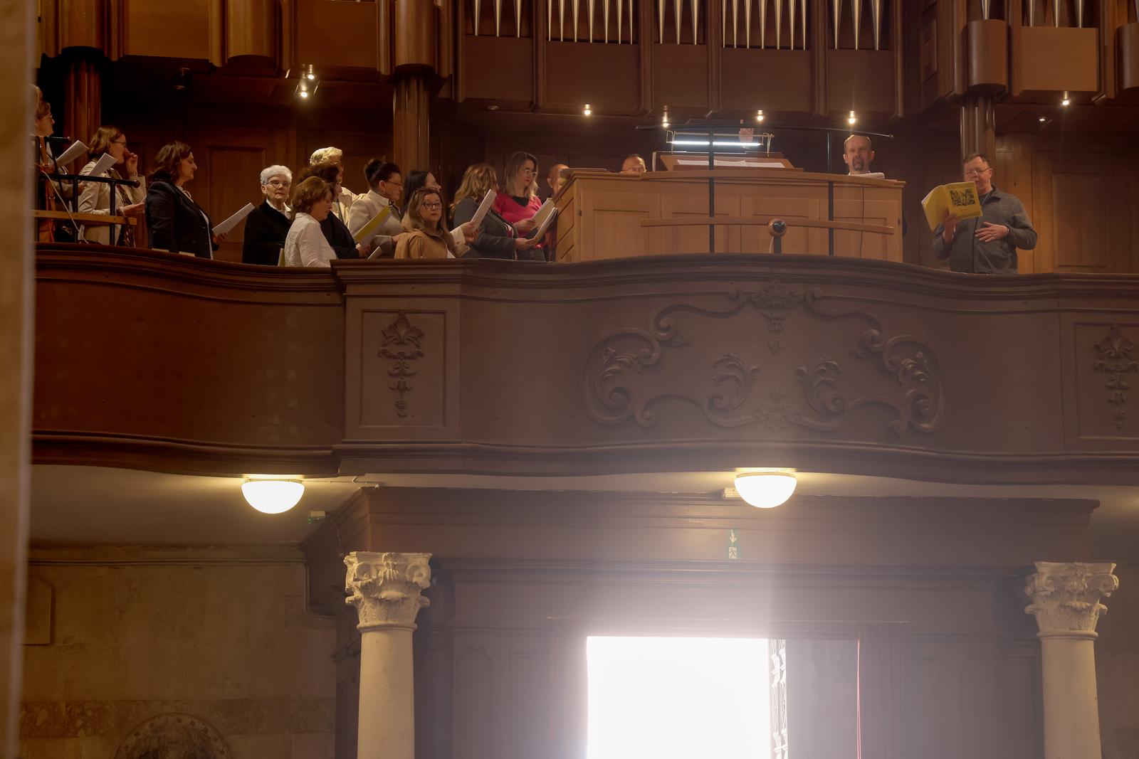 Uskršnja misa, katedrala Svete Stošije Uskršnja misa, katedrala Svete Stošije