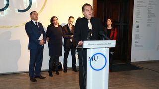 Izložba “Pokrenuto oko” talijanske kinetičke umjetnosti. Photo: Dalibor Urukalović/PIXSELL Izložba “Pokrenuto oko” talijanske kinetičke umjetnosti. Photo: Dalibor Urukalović/PIXSELL