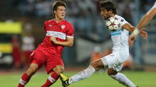 Stadion Kantrida, Rijeka – Prva utakmica 4. pretkola Europske lige, HNK Rijeka – VfB Stuttgart. Photo: Igor Kralj/PIXSELL Stadion Kantrida, Rijeka – Prva utakmica 4. pretkola Europske lige, HNK Rijeka – VfB Stuttgart. Photo: Igor Kralj/PIXSELL