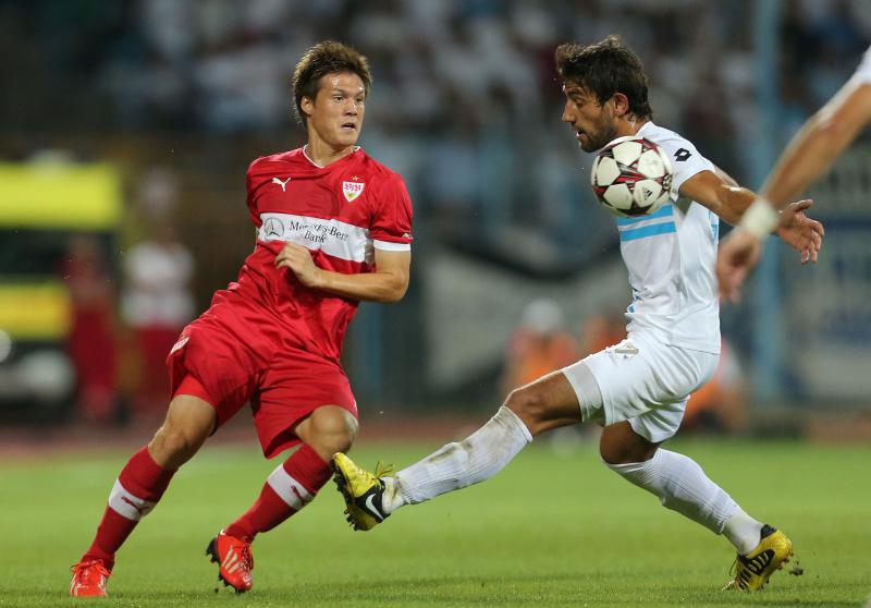 Stadion Kantrida, Rijeka – Prva utakmica 4. pretkola Europske lige, HNK Rijeka – VfB Stuttgart. Photo: Igor Kralj/PIXSELL Stadion Kantrida, Rijeka – Prva utakmica 4. pretkola Europske lige, HNK Rijeka – VfB Stuttgart. Photo: Igor Kralj/PIXSELL
