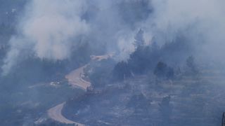 Požar na padinama Biokova Požar na padinama Biokova