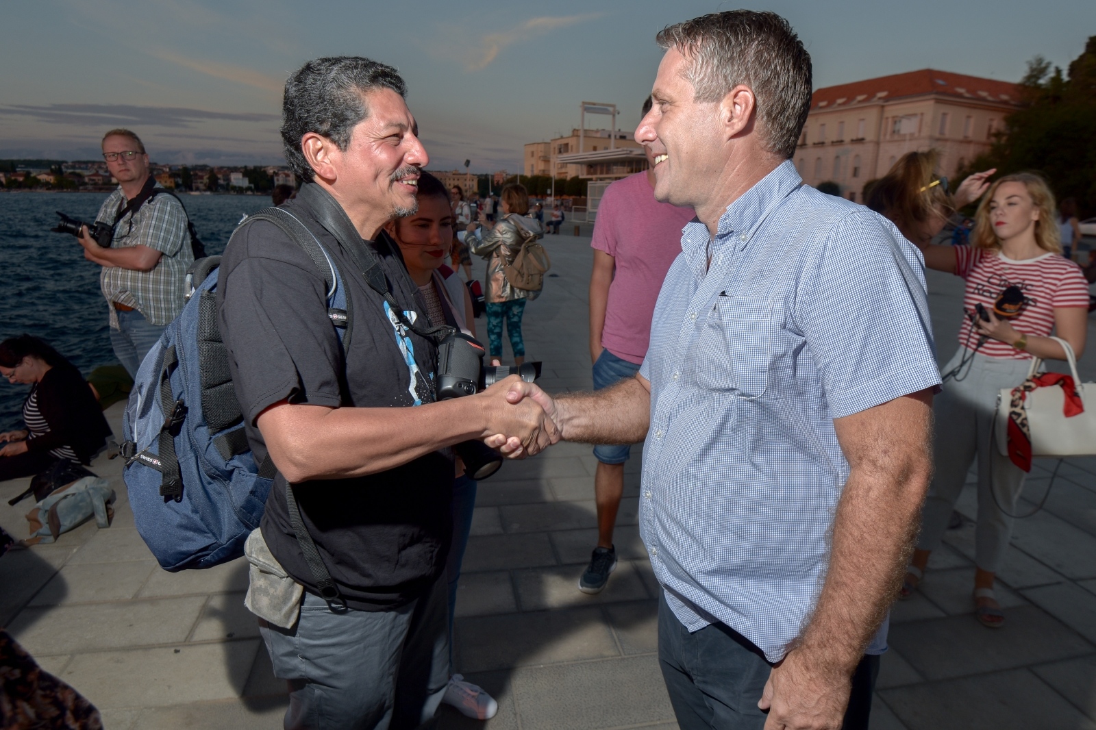 Yuri Cortez, fotoreporter Angence France-Pressa (AFP) u organizaciji Hrvatske turističke zajednice obilazi Hrvatsku. U utorak navečer je obišao Zadar. Yuri Cortez, fotoreporter Angence France-Pressa (AFP) u organizaciji Hrvatske turističke zajednice obilazi Hrvatsku. U utorak navečer je obišao Zadar.