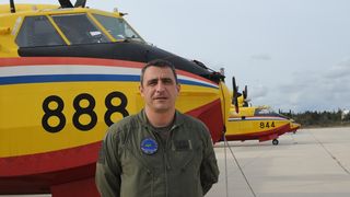 Posade dvaju Canadiara vratili se s uspješne misije u sjevernoj Italiji Posade dvaju Canadiara vratili se s uspješne misije u sjevernoj Italiji