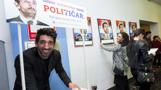 Političar u ZKM-u, Slavko Sobin Političar u ZKM-u, Slavko Sobin