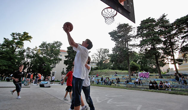 Grafiti, Hip hop & Break battles – Kapetanski park (foto: Marin Gospić)