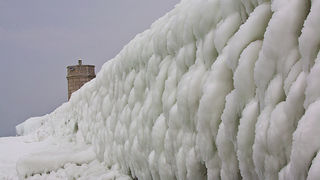 Senj u zagrljaju ledenog pokrivača, foto: Leo Banić