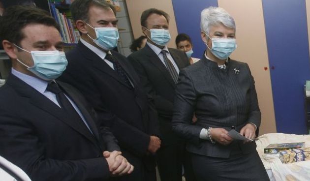 Jadranka Kosor u Klaićevoj bolnici, foto: Goran Mehkek/Cropix