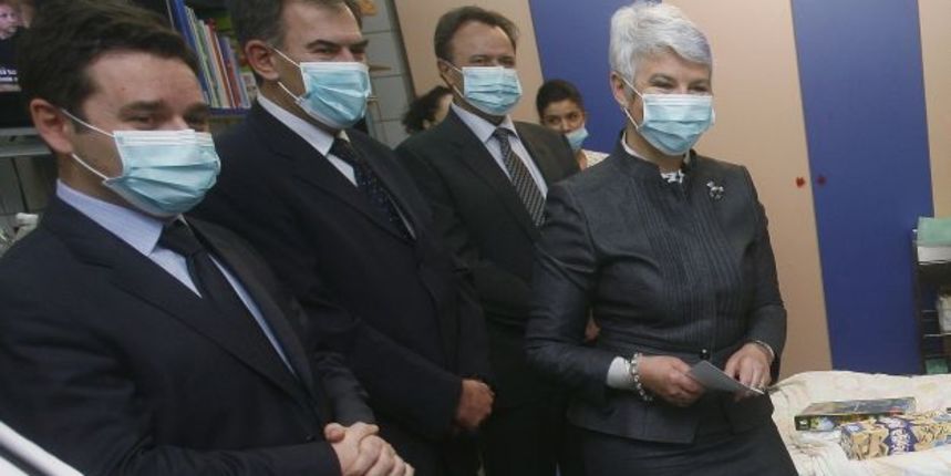 Jadranka Kosor u Klaićevoj bolnici, foto: Goran Mehkek/Cropix