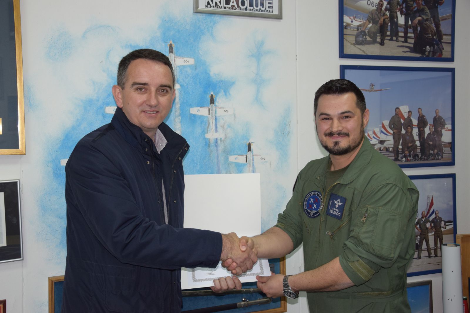 “Krila Oluje” dodijelila zahvalnice zadarskim institucijama