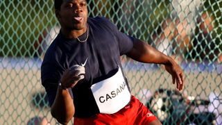 Zagreb, 010910.
Atletski stadion Mladost. Jarunska 5.
60. atletski memorijal Borisa Hanzekovica,World Challenge Zagreb 2010.
Na fotografiji: Frank Casanas, ESP, disk.
Foto: Ronald Gorsic / CROPIX Zagreb, 010910.
Atletski stadion Mladost. Jarunska 5.
60. atletski memorijal Borisa Hanzekovica,World Challenge Zagreb 2010.
Na fotografiji: Frank Casanas, ESP, disk.
Foto: Ronald Gorsic / CROPIX