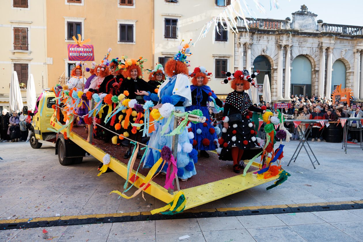 54 Karnevalska povorka Zadar 15.2.2026, Foto Bojan Bogdanić