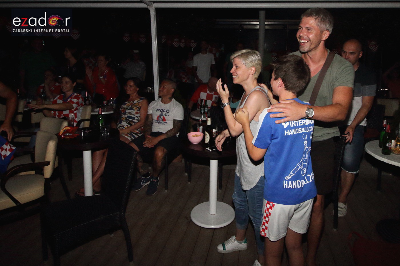 Bibinje: Navijanje za Vatrene i fešta nakon pobjede nad Engleskom