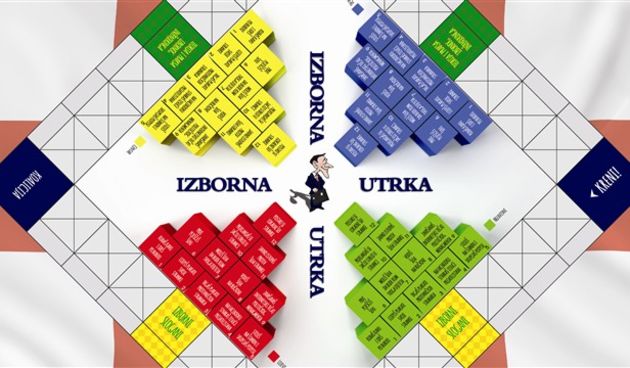 Izvor: Promo fotografije https://www.facebook.com/Izborna-utrka-1663928143818942/ , Autor:Izborna utrka Tvornica Gluposti