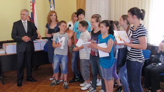 Dodjela priznanja ucenicima osnovnih skola, Foto: Karla Soric