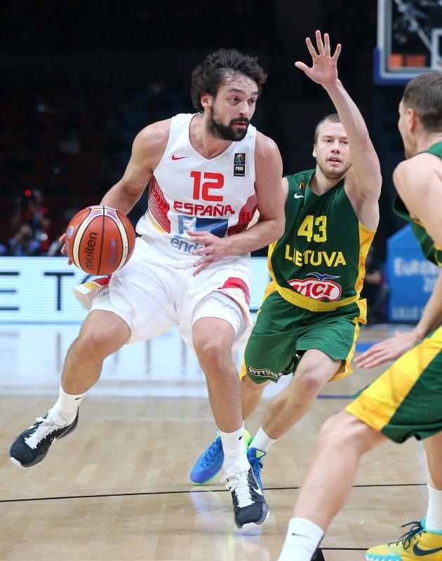 Lille, stadion Pierre Mauroy – Finale EuroBasketa 2015, Španjolska – Litva 80-63. Photo: Igor Kralj/PIXSELL Lille, stadion Pierre Mauroy – Finale EuroBasketa 2015, Španjolska – Litva 80-63. Photo: Igor Kralj/PIXSELL