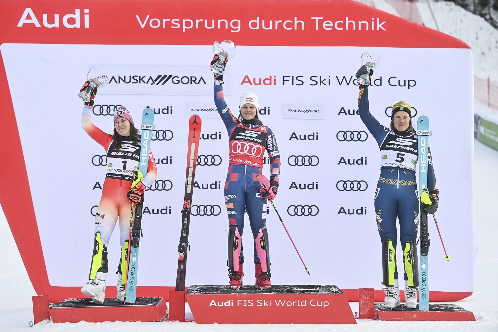 Zrinka Ljutić pobjedica je slaloma u Kranjskoj Gori Zrinka Ljutić pobjedica je slaloma u Kranjskoj Gori
