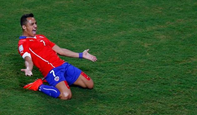 Alexis Sanchez, foto: Reuters