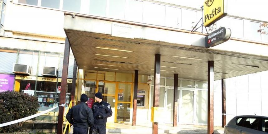 Opljačkana pošta u Zagrebu Opljačkana pošta u Zagrebu