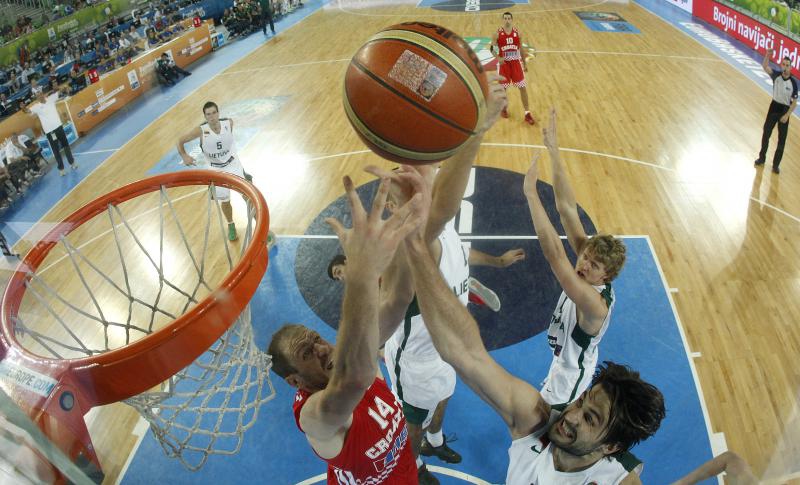 Eurobasket 2013: Polufinalna utakmica Litva – Hrvatska 77-62, Foto: Igor Kralj/PIXSELL