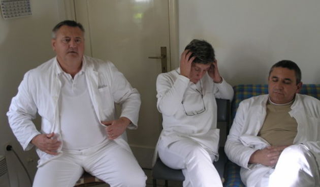 Liječnici paške ambulante (Foto: Josip Portada)