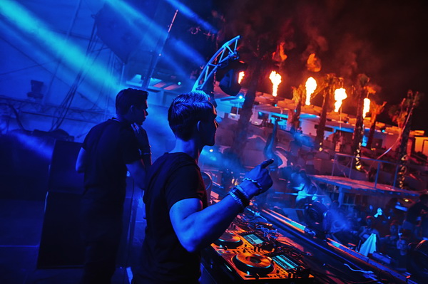 Drugog dana Blacksheep Festivala u Aquarius klubu na Zrću nastupili su Lucas&Steve. Foto: Goran Telak