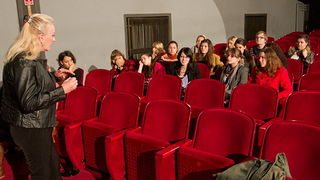 Hrvatsko narodno kazalište Zadar traži nove mlade talente za glumačku radionicu, sinoć smo pratili audiciju na kojoj su se budućoj mentorici, glumici Jasni Ančić, predstavili ženske kandidatkinje, foto Leo Banićć